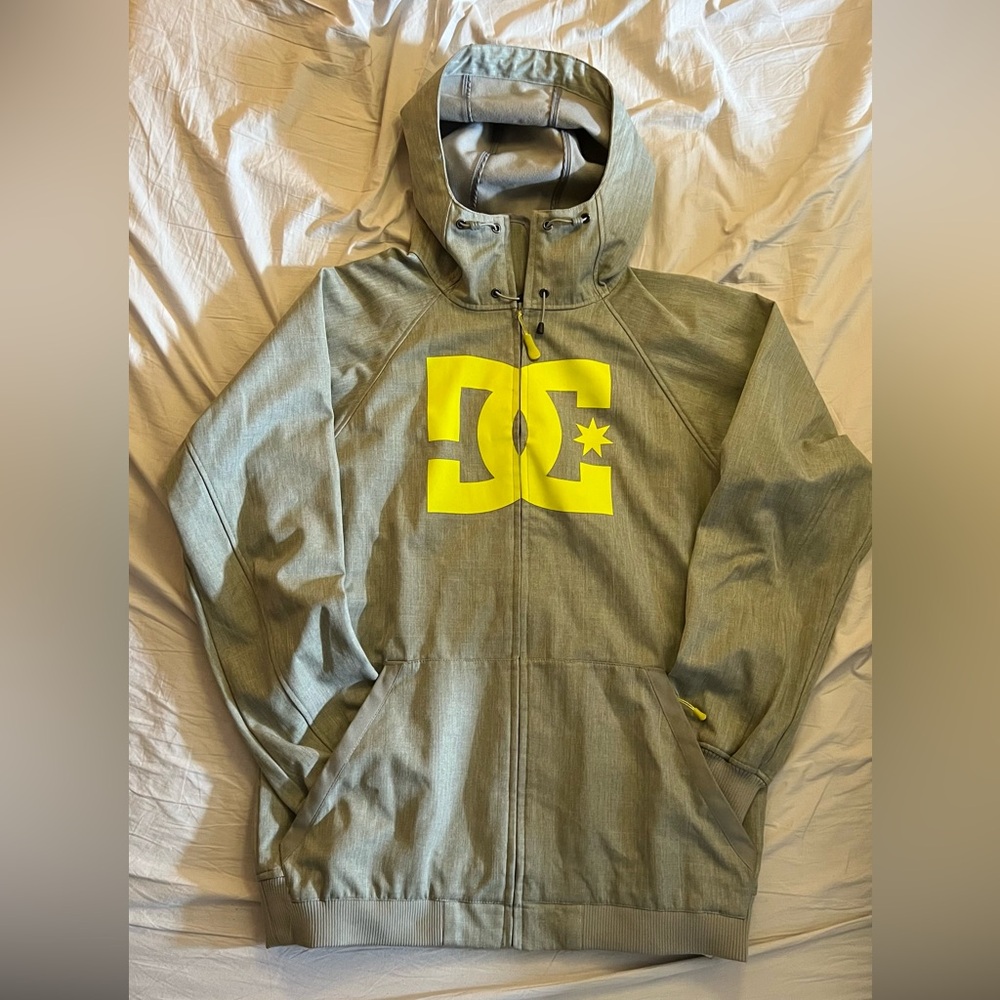 DC Heather Grey Lightweight Waterproof Jacket